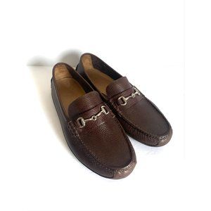 Cole Haan Men's brown leather loafers 9.5